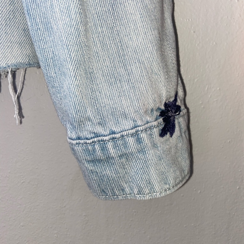 Embroidered Jean Jacket - Picture 5 of 5
